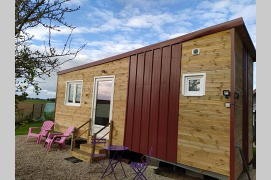 Ferienwohnung Tiny House Amécourt Exterior foto